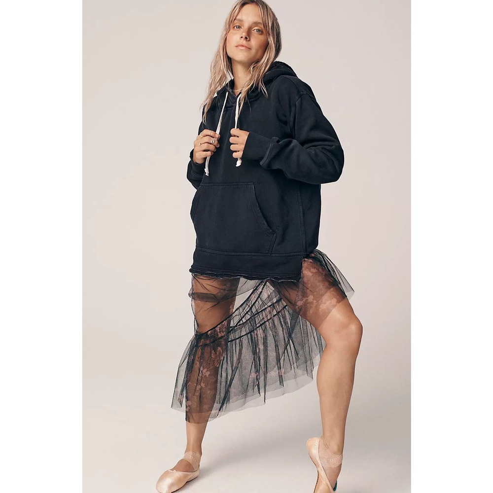 NEW Free People Intimately Printed Sheer Midi Slip Night Combo XS